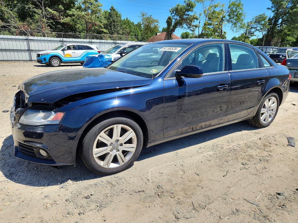 AUDI A4 2011 with VIN WAUDFAFL9BN038515 - Photo from auction