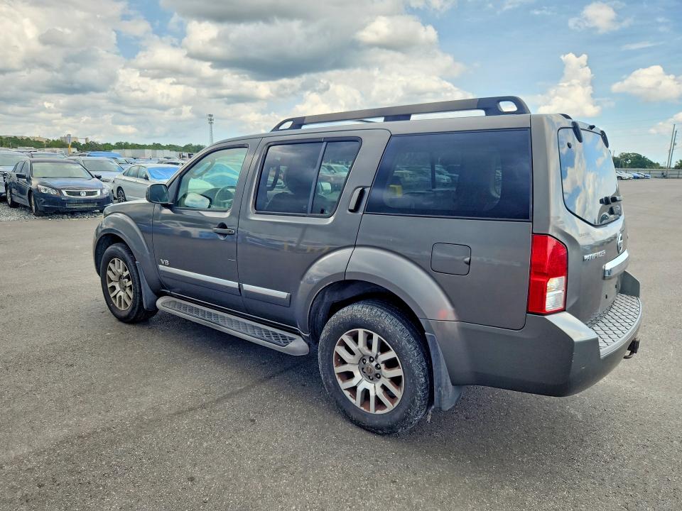 Photo 2 from auction – 2008 NISSAN PATHFINDER with VIN 5N1BR18A98C621325