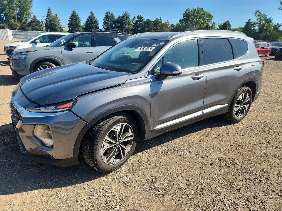 HYUNDAI SANTA FE 2019 with VIN 5NMS5CAA5KH135996 - Photo from auction