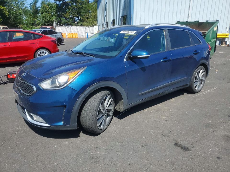 KIA NIRO 2017 with VIN KNDCE3LC8H5051119 - Photo from auction