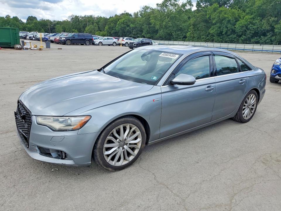 AUDI A6 2013 with VIN WAUGGAFC8DN012534 - Photo from auction