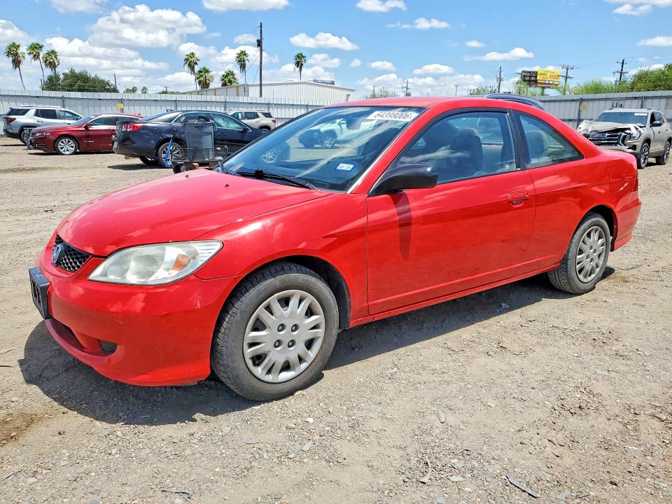 HONDA CIVIC 2004 with VIN 1HGEM22574L081812 - Photo from auction