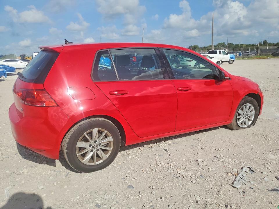 Photo 3 from auction – 2016 VOLKSWAGEN GOLF with VIN 3VW217AU2GM006547