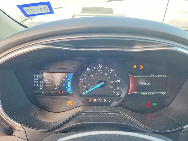 Photo 9 from auction – 2019 FORD FUSION with VIN 3FA6P0LU7KR116695