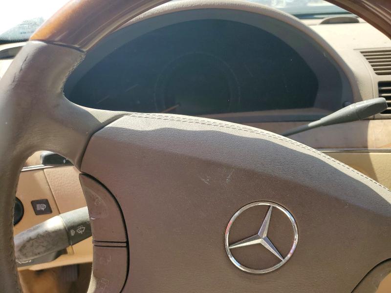 Photo 9 from auction – 2003 MERCEDES-BENZ S with VIN WDBNG84J83A347818