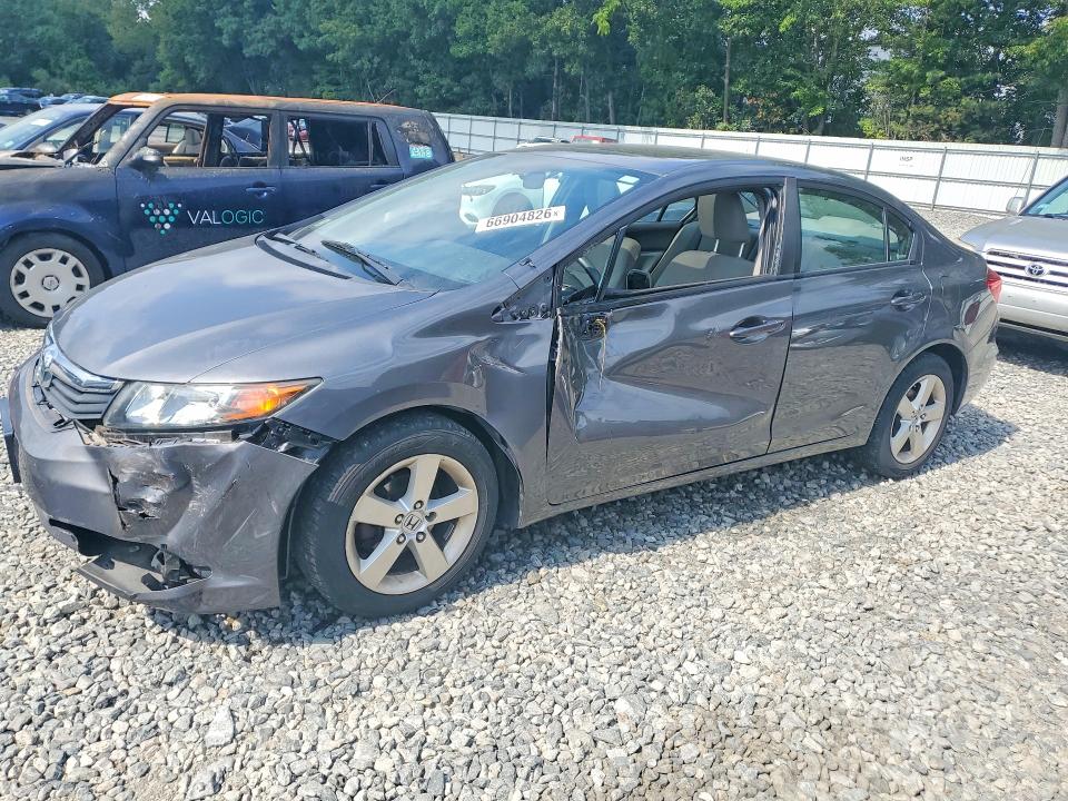 HONDA CIVIC 2012 with VIN 19XFB2F81CE304690 - Photo from auction