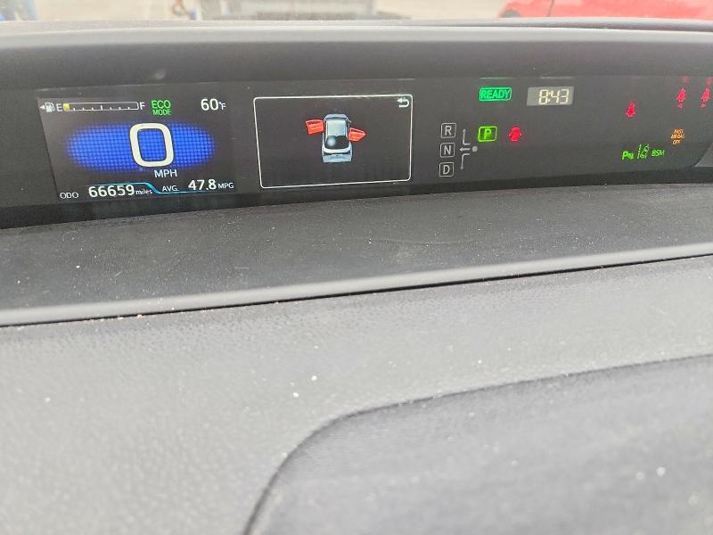 Photo 9 from auction – 2021 TOYOTA PRIUS with VIN JTDKAMFU7M3136623