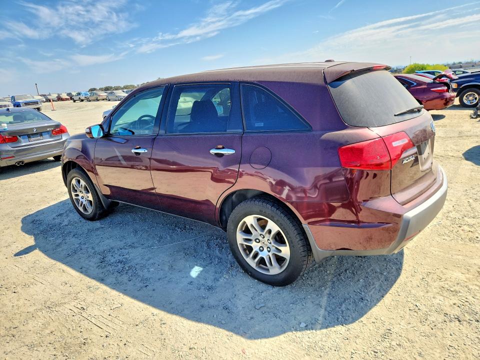 Photo 2 from auction – 2007 ACURA MDX with VIN 2HNYD28377H542620