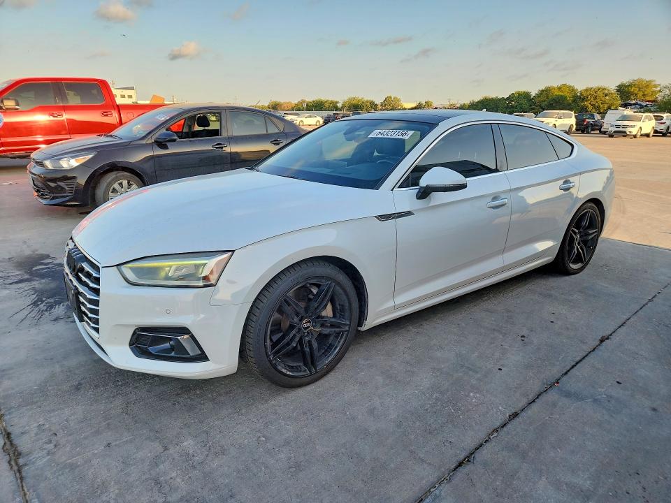 AUDI A5 2018 with VIN WAUCNCF59JA086730 - Photo from auction
