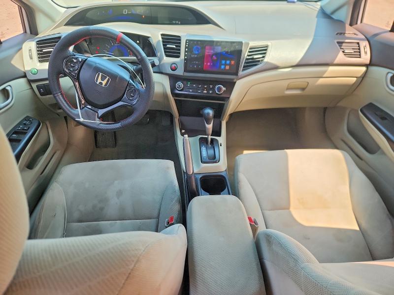 Photo 8 from auction – 2012 HONDA CIVIC with VIN 2HGFB2F56CH559153