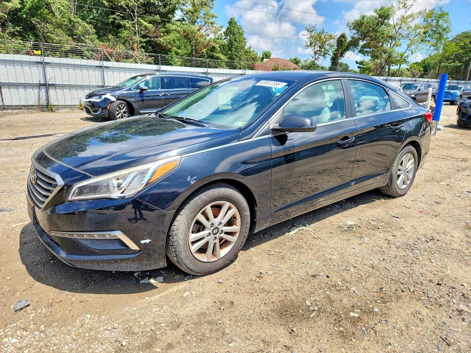 HYUNDAI SONATA 2015 with VIN 5NPE24AF5FH122472 - Photo from auction
