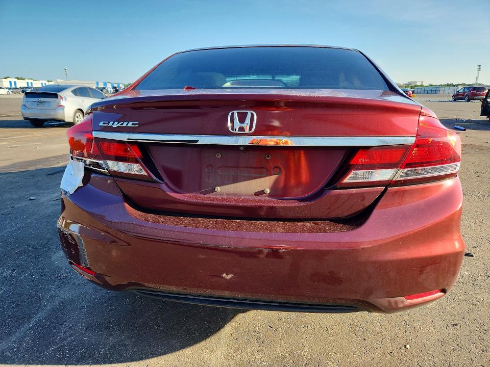 Снимка 6 от търг – 2013 HONDA CIVIC с VIN 2HGFB2F59DH555583