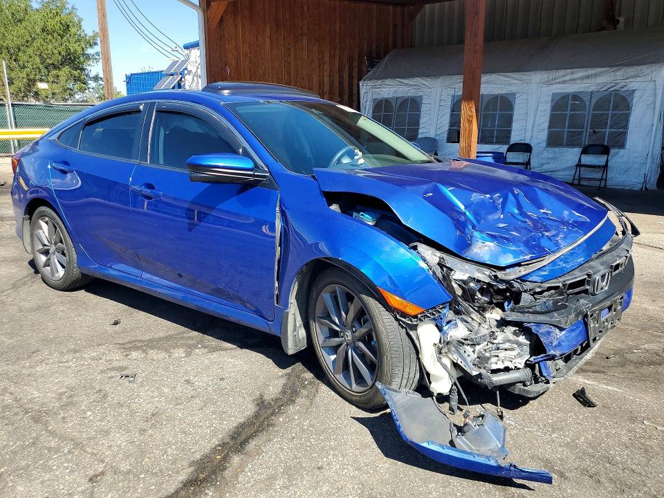 Photo 4 from auction – 2021 HONDA CIVIC with VIN 19XFC1F34ME009161