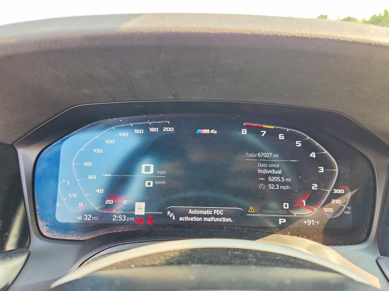 Photo 9 from auction – 2022 BMW M4 with VIN WBS33AZ0XNCH99378