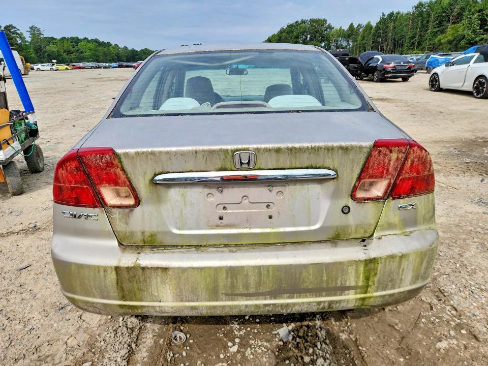 Photo 6 from auction – 2002 HONDA CIVIC with VIN 1HGES267X2L050729