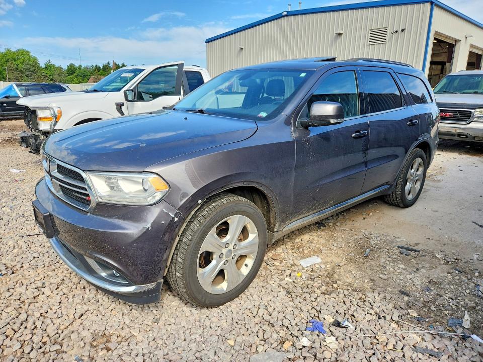DODGE DURANGO 2014 with VIN 1C4RDJDGXEC586706 - Photo from auction