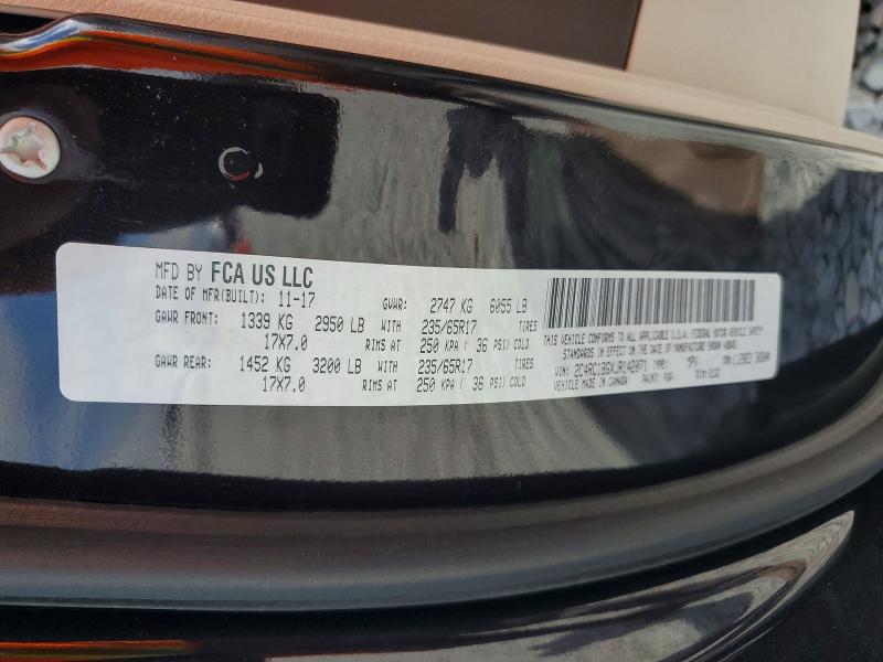 Photo 14 from auction – 2018 CHRYSLER PACIFICA with VIN 2C4RC1BGXJR142071