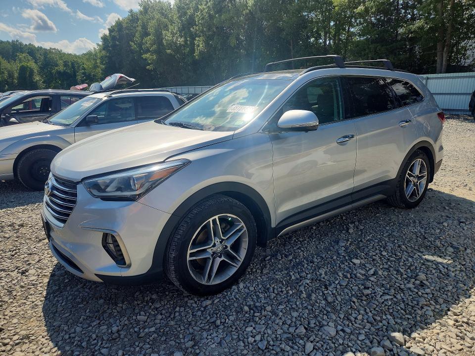 HYUNDAI SANTA FE 2017 with VIN KM8SRDHF9HU219974 - Photo from auction