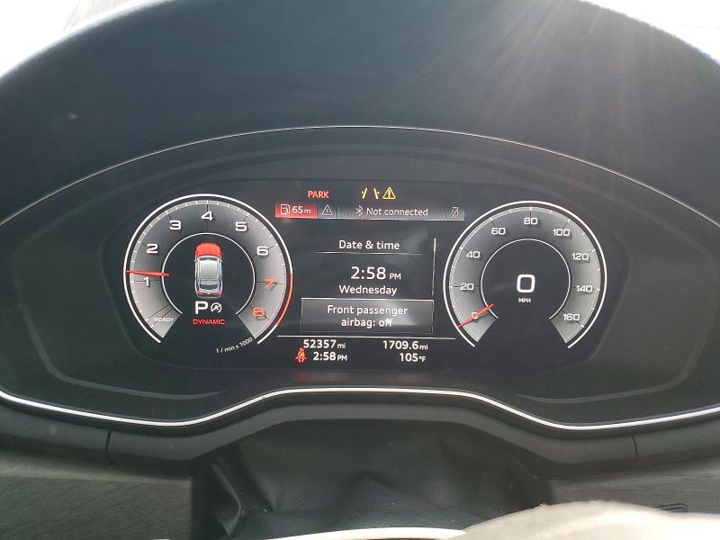 Photo 9 from auction – 2024 AUDI A5 with VIN WAUFACF58RA080471