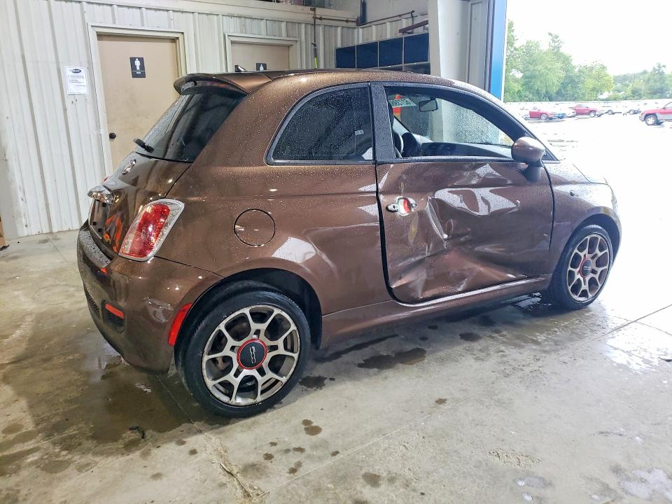 Photo 3 from auction – 2012 FIAT 500 with VIN 3C3CFFBR2CT380917