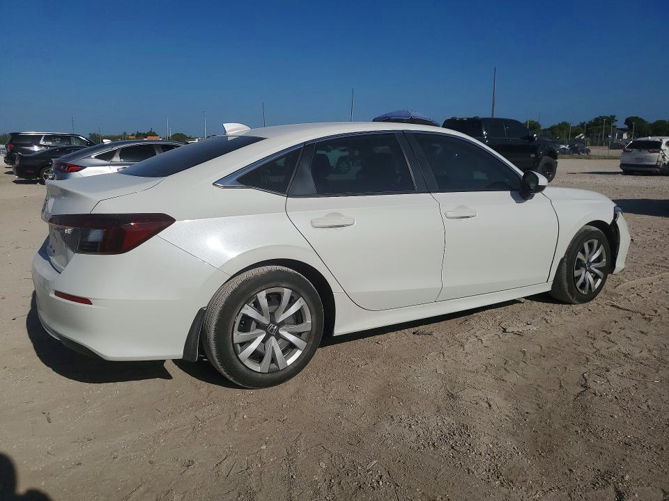 Photo 3 from auction – 2025 HONDA CIVIC with VIN 2HGFE2F23SH544198