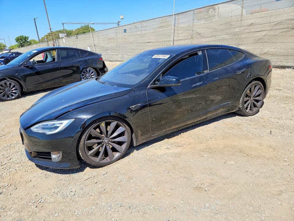 TESLA MODEL S 2016 with VIN 5YJSA1E19GF151802 - Photo from auction