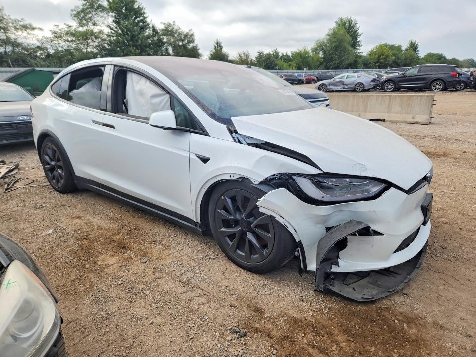 Photo 4 from auction – 2023 TESLA MODEL X with VIN 7SAXCBE55PF376178