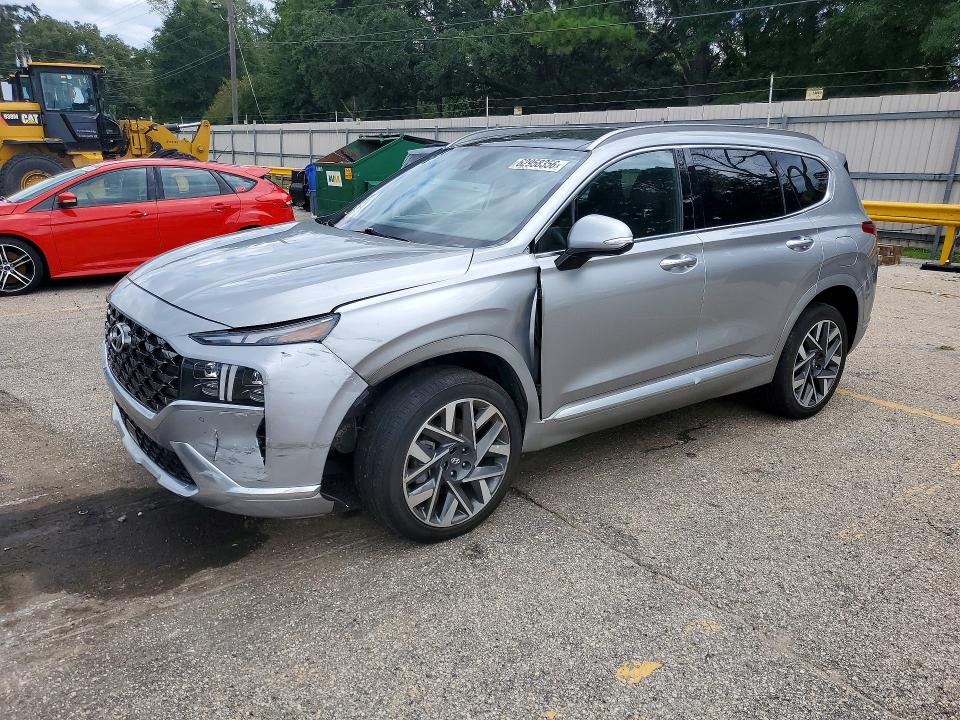 HYUNDAI SANTA FE 2023 with VIN 5NMS54AL3PH592238 - Photo from auction