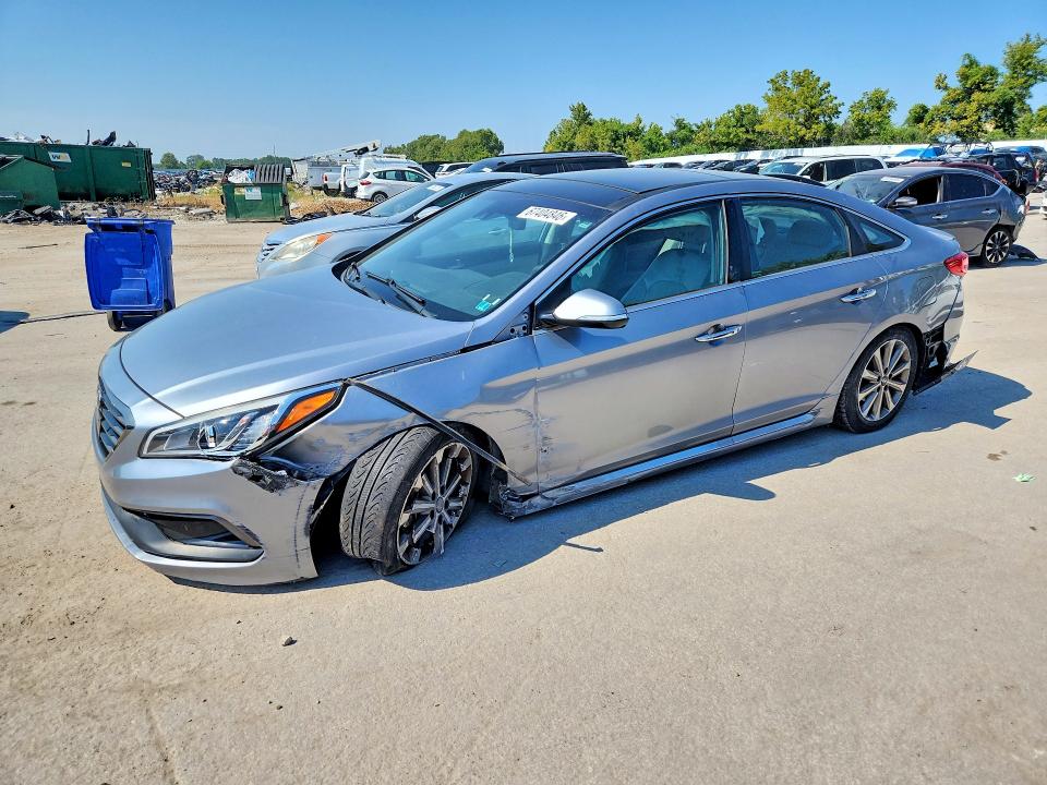 HYUNDAI SONATA 2016 with VIN 5NPE34AFXGH311651 - Photo from auction