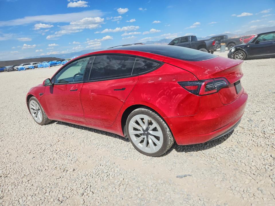 Photo 2 from auction – 2022 TESLA MODEL 3 with VIN 5YJ3E1EB0NF287749