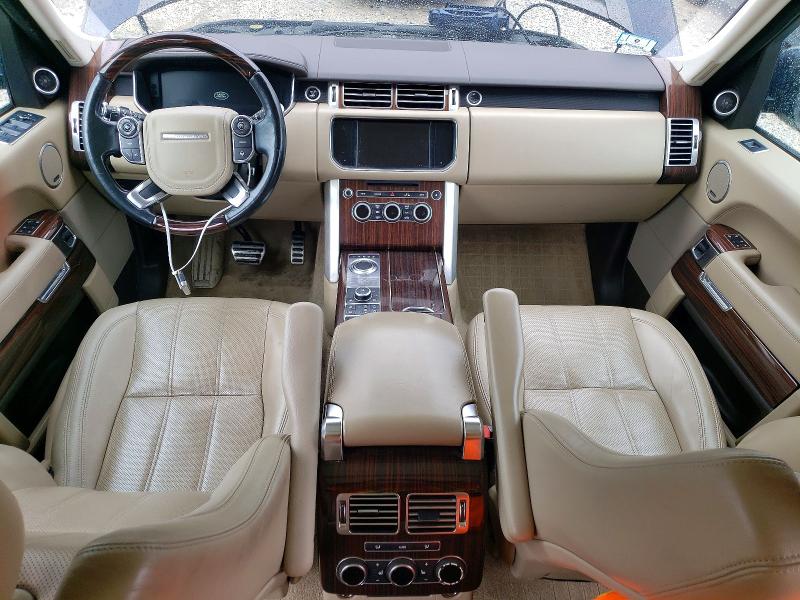 Photo 8 from auction – 2016 LAND ROVER RANGE ROVER with VIN SALGS2EF3GA281547