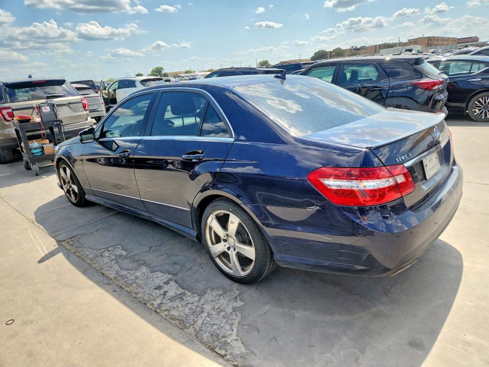 Photo 2 from auction – 2010 MERCEDES-BENZ E with VIN WDDHF5GBXAA052646