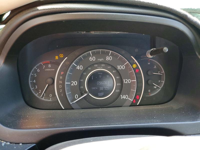 Photo 9 from auction – 2013 HONDA CR-V with VIN 3CZRM3H54DG702914