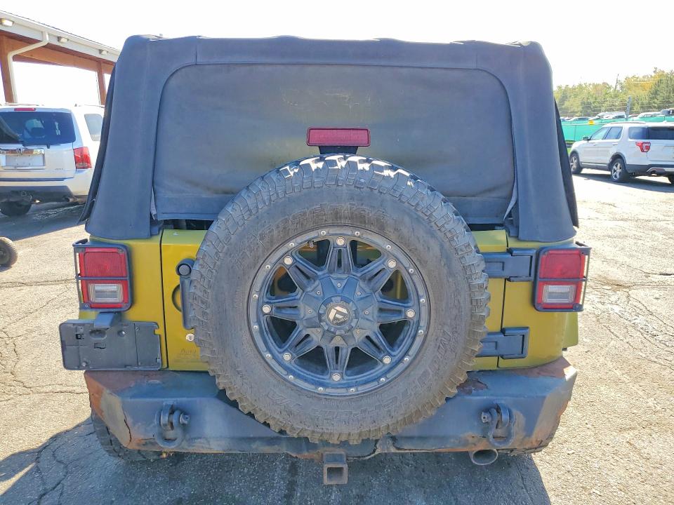 Photo 6 from auction – 2007 JEEP WRANGLER with VIN 1J4FA54137L160528