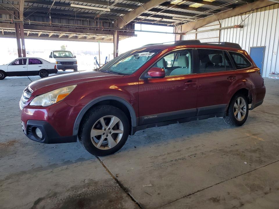 SUBARU OUTBACK 2014 with VIN 4S4BRBDC7E3208442 - Photo from auction