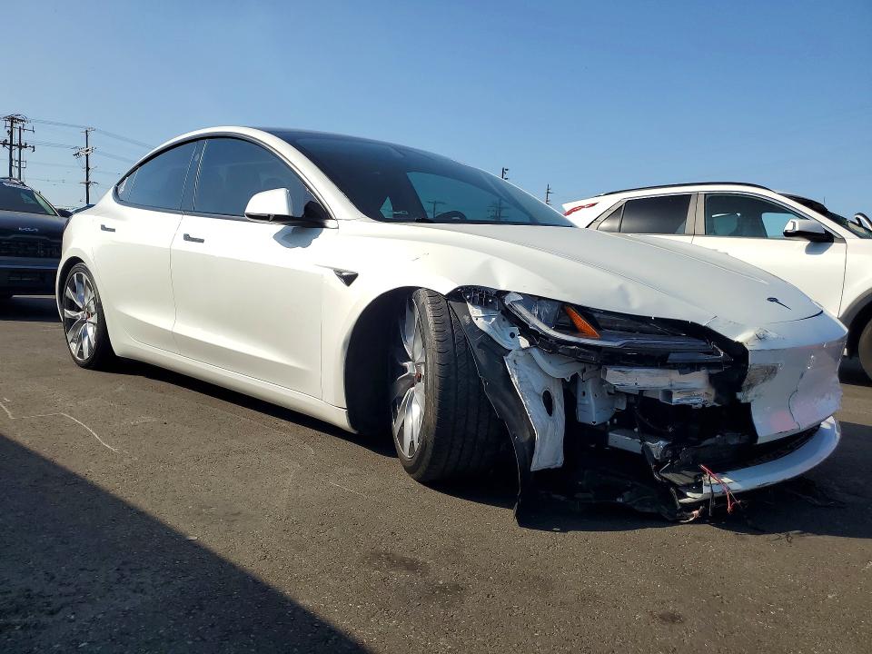 Photo 4 from auction – 2024 TESLA MODEL 3 with VIN 5YJ3E1EBXRF735050