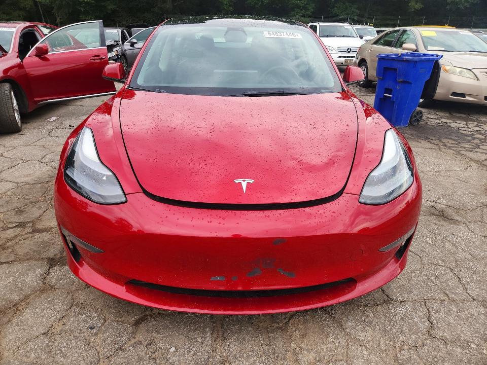 Photo 5 from auction – 2022 TESLA MODEL 3 with VIN 5YJ3E1EA0NF187173