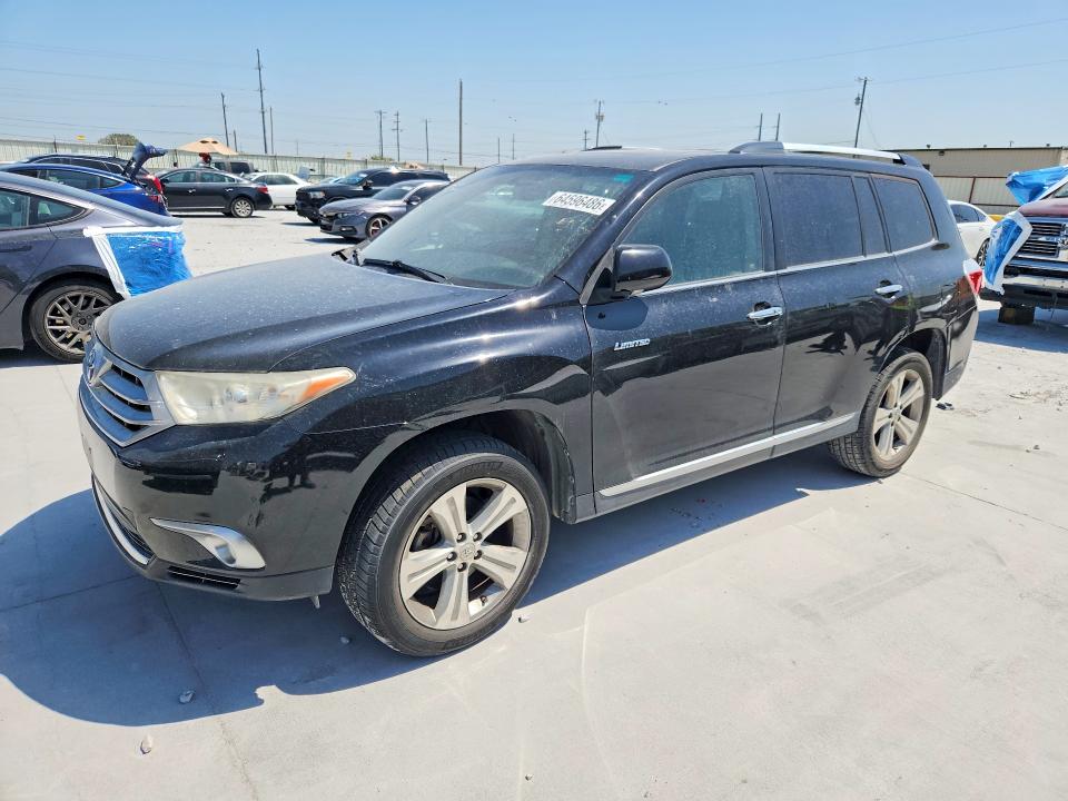 TOYOTA HIGHLANDER 2012 with VIN 5TDYK3EH4CS052844 - Photo from auction