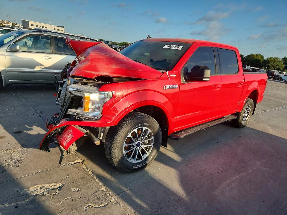 FORD F150 2020 with VIN 1FTEW1E51LKD75385 - Photo from auction