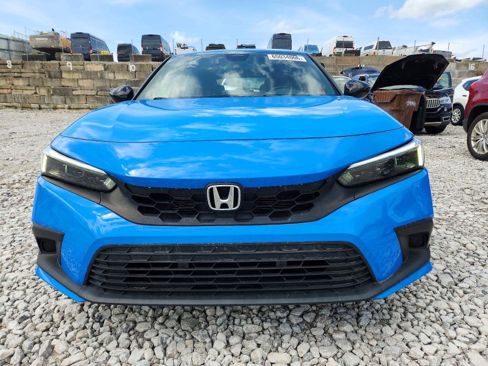 Photo 5 from auction – 2022 HONDA CIVIC with VIN 19XFL2H83NE008809