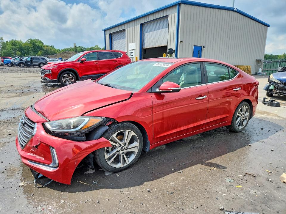HYUNDAI ELANTRA 2017 with VIN 5NPD84LF4HH097249 - Photo from auction