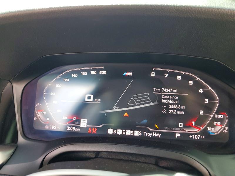 Photo 9 from auction – 2020 BMW 330I with VIN 3MW5R1J05L8B22960