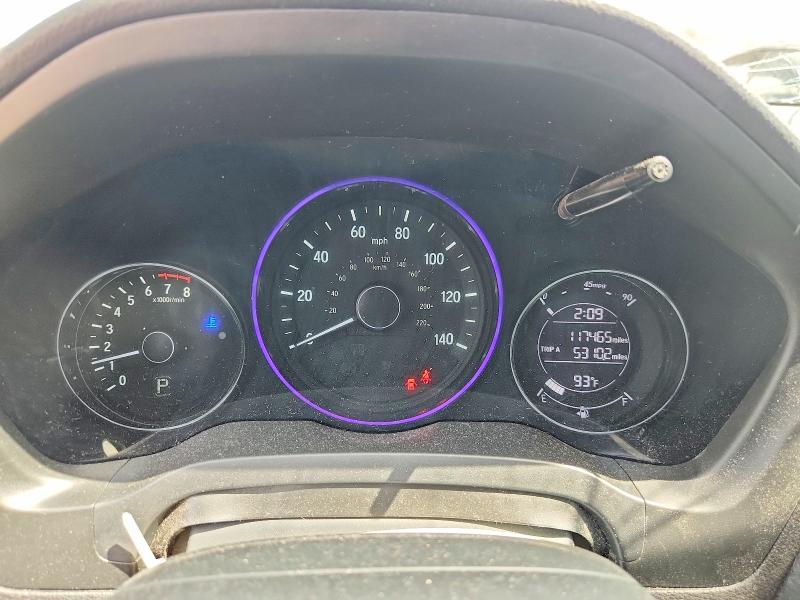 Photo 9 from auction – 2016 HONDA HR-V with VIN 3CZRU6H79GM737733