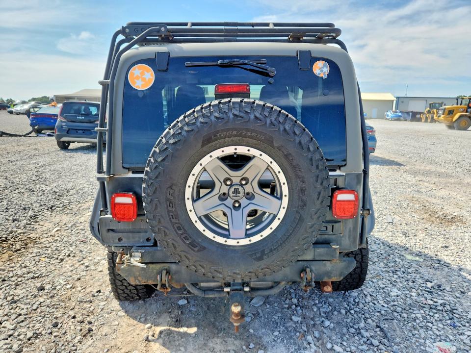 Photo 6 from auction – 2006 JEEP WRANGLER / TJ with VIN 1J4FA69S76P754795