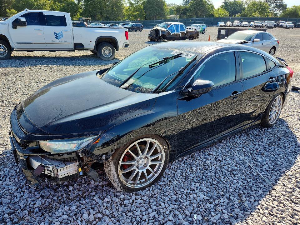 HONDA CIVIC 2016 с VIN 2HGFC2F75GH573016 - Снимка от търг