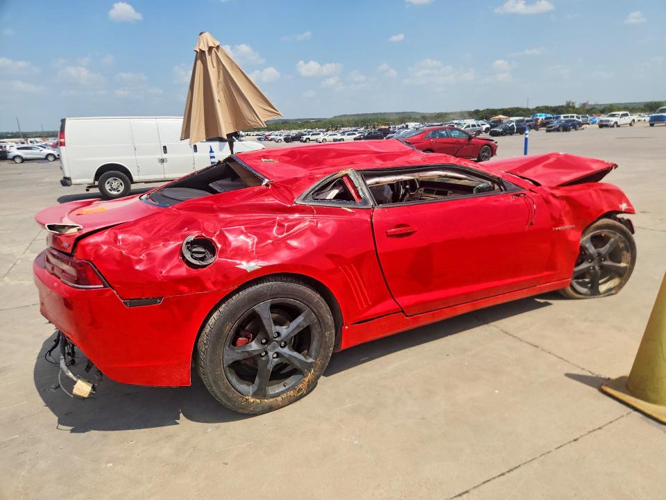 Photo 3 from auction – 2014 CHEVROLET CAMARO with VIN 2G1FB1E3XE9272963