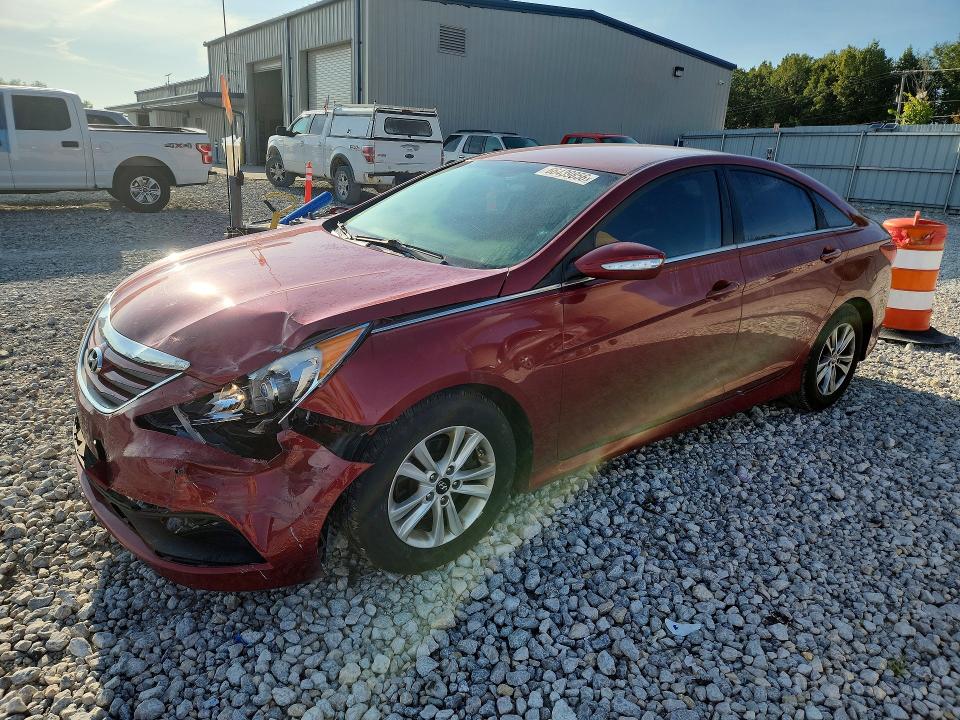 HYUNDAI SONATA 2014 с VIN 5NPEB4AC3EH946832 - Снимка от търг