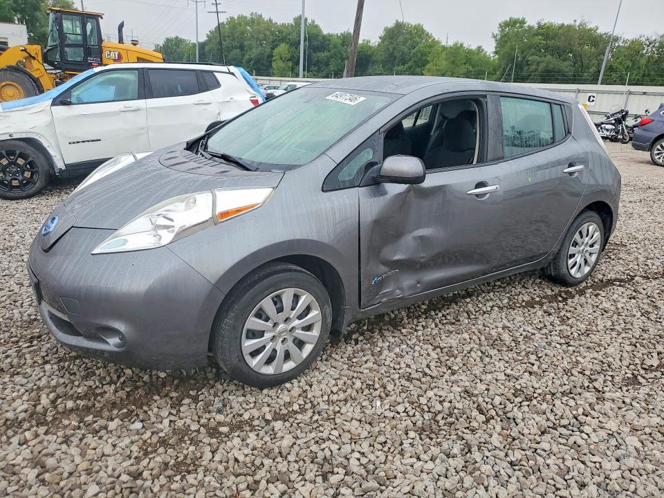 NISSAN LEAF 2015 with VIN 1N4AZ0CP7FC311621 - Photo from auction