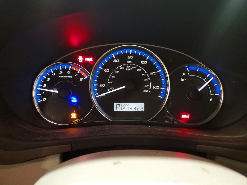 Photo 9 from auction – 2010 SUBARU FORESTER with VIN JF2SH6DC2AH727878