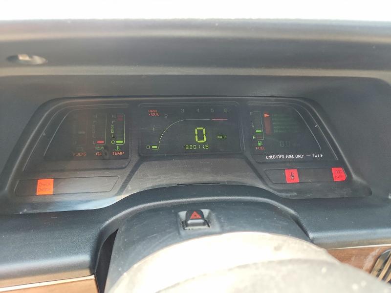 Photo 9 from auction – 1989 FORD THUNDERBIRD with VIN 1FAPP6245KH202453